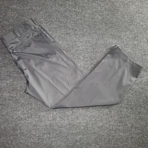 Nike Golf Dri-FIT Pants 38x30 Black Mens Flat Front‎ Stretch Polyester Spandex